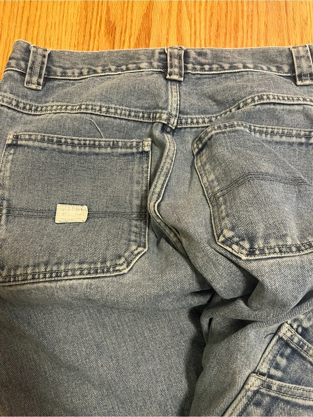 Vintage Old Navy Carpenter Jeans 32x32 Blue Painter's Straight Baggy Y2K 1990s
